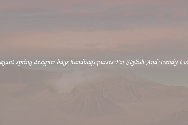 Elegant spring designer bags handbags purses For Stylish And Trendy Looks
