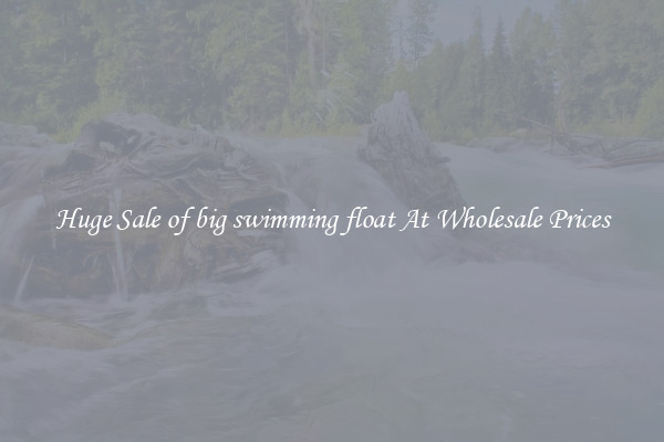 Huge Sale of big swimming float At Wholesale Prices