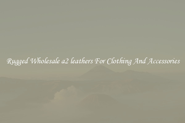 Rugged Wholesale a2 leathers For Clothing And Accessories