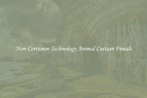 Non-Corrosion Technology Animal Curtain Finials