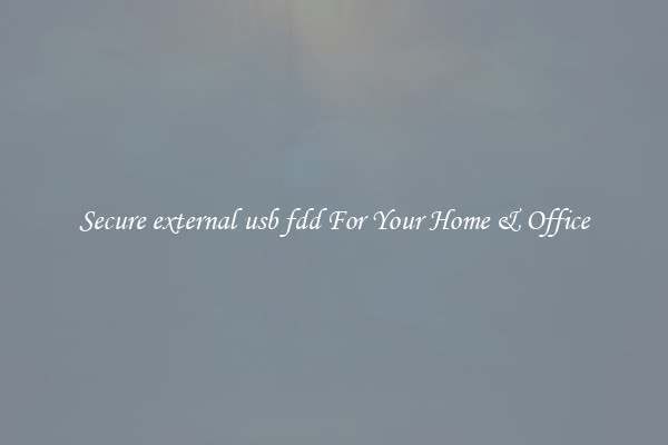 Secure external usb fdd For Your Home & Office