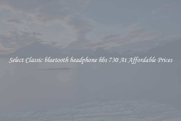 Select Classic bluetooth headphone hbs 730 At Affordable Prices