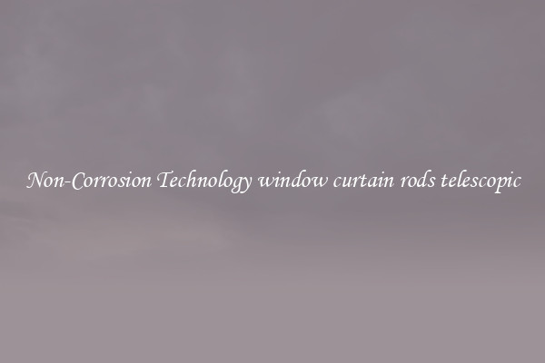Non-Corrosion Technology window curtain rods telescopic